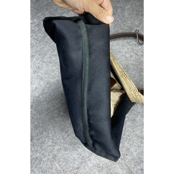 Dooney & Bourke Shoulder Bag Womens Medium Tan Donegal Crest Jacquard Vintage - Picture 12 of 16